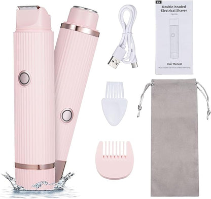 Double Head Electric Shaver | Men & Women | Rechargeable Oman