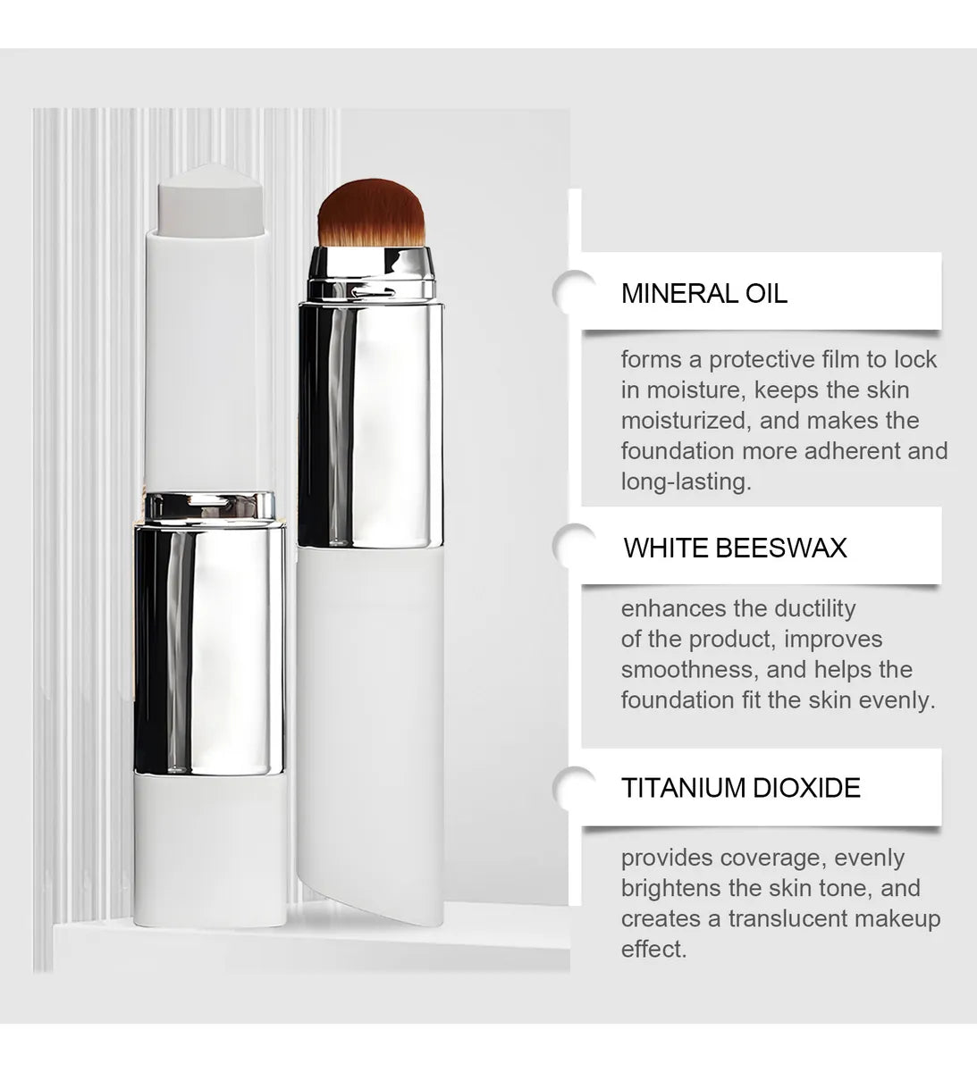 Color Changing Foundation Stick | Matches Any Skin Tone Oman