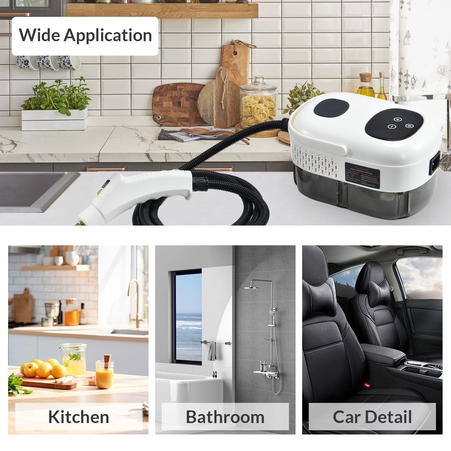 Portable Steam Cleaner | Multi-Surface Deep Cleaner Oman